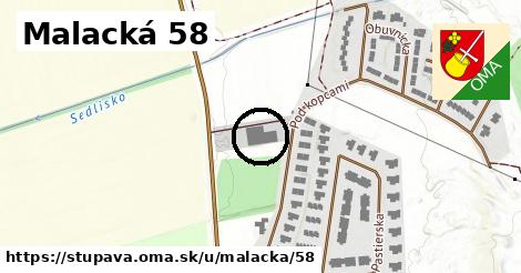 Malacká 58, Stupava