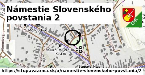 Námestie Slovenského povstania 2, Stupava