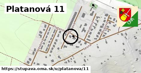 Platanová 11, Stupava