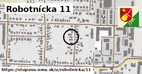 Robotnícka 11, Stupava