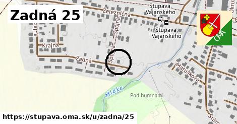 Zadná 25, Stupava