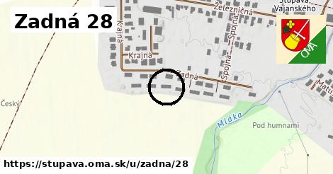 Zadná 28, Stupava