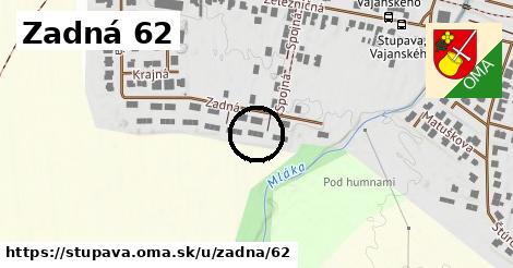 Zadná 62, Stupava