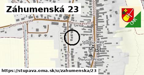 Záhumenská 23, Stupava