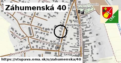 Záhumenská 40, Stupava