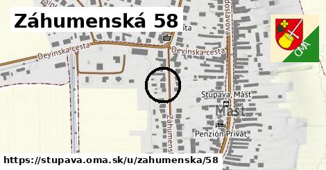 Záhumenská 58, Stupava