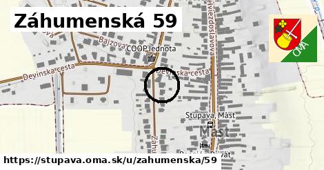 Záhumenská 59, Stupava