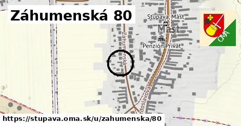 Záhumenská 80, Stupava