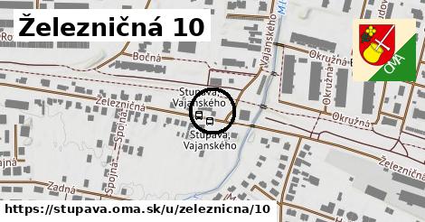 Železničná 10, Stupava