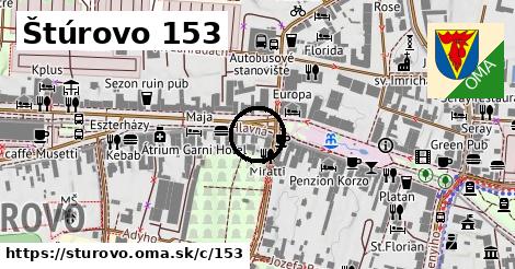 Štúrovo <span class="supisne">153</span>