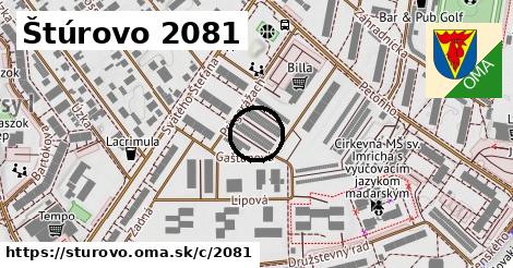 Štúrovo <span class="supisne">2081</span>