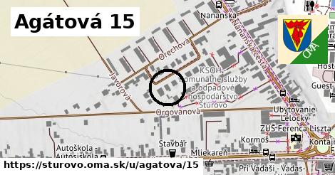 Agátová 15, Štúrovo