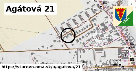 Agátová 21, Štúrovo