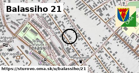 Balassiho 21, Štúrovo