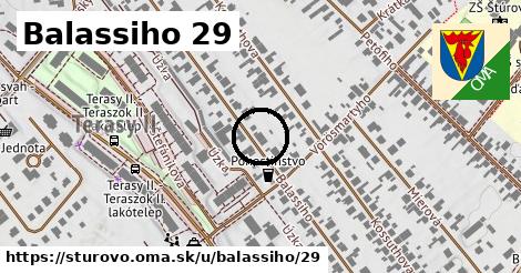 Balassiho 29, Štúrovo