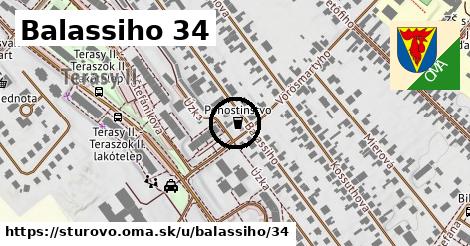 Balassiho 34, Štúrovo