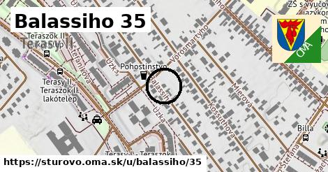 Balassiho 35, Štúrovo