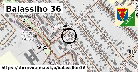 Balassiho 36, Štúrovo