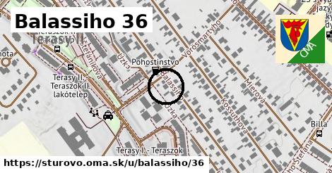 Balassiho 36, Štúrovo