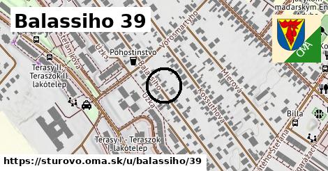 Balassiho 39, Štúrovo