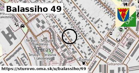 Balassiho 49, Štúrovo