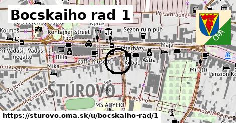 Bocskaiho rad 1, Štúrovo