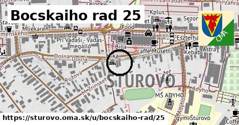 Bocskaiho rad 25, Štúrovo