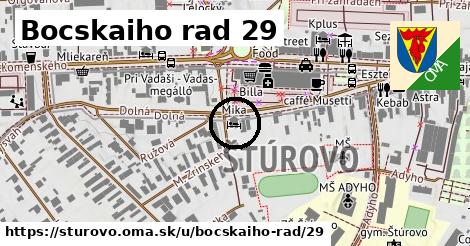 Bocskaiho rad 29, Štúrovo