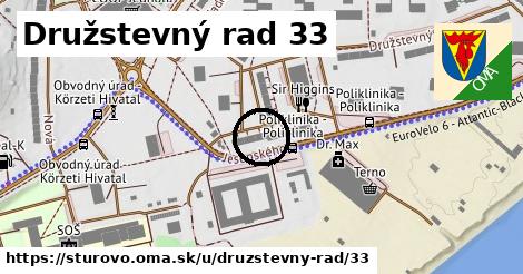 Družstevný rad 33, Štúrovo