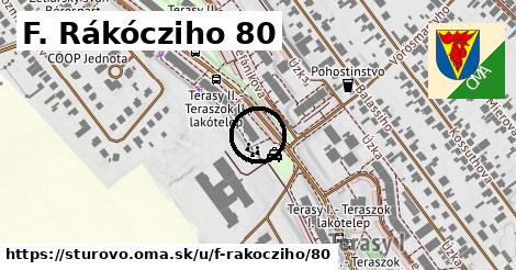 F. Rákócziho 80, Štúrovo