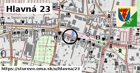 Hlavná 23, Štúrovo