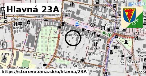 Hlavná 23A, Štúrovo