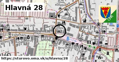 Hlavná 28, Štúrovo