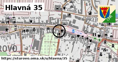 Hlavná 35, Štúrovo