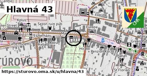 Hlavná 43, Štúrovo