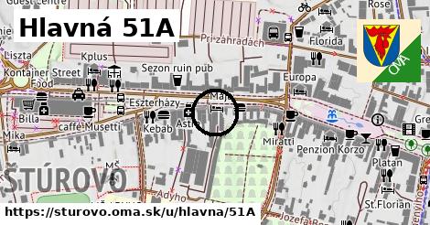 Hlavná 51A, Štúrovo