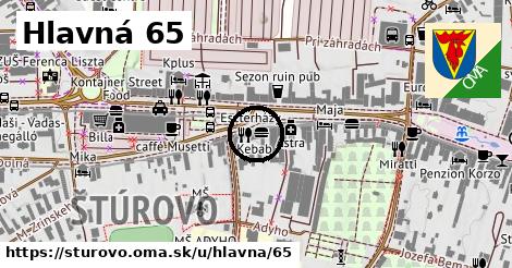 Hlavná 65, Štúrovo