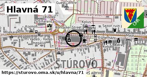 Hlavná 71, Štúrovo