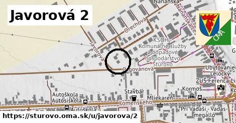 Javorová 2, Štúrovo