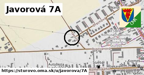 Javorová 7A, Štúrovo