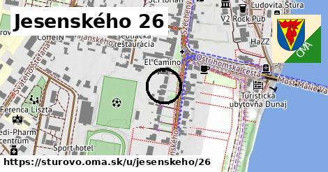 Jesenského 26, Štúrovo