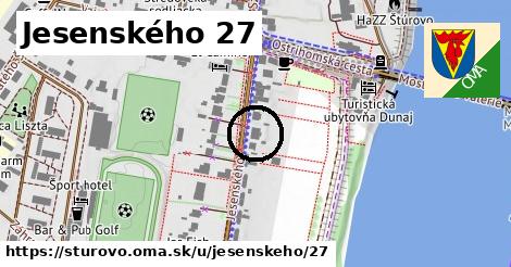 Jesenského 27, Štúrovo