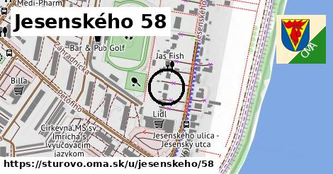 Jesenského 58, Štúrovo