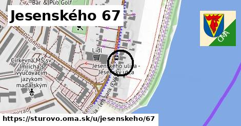 Jesenského 67, Štúrovo