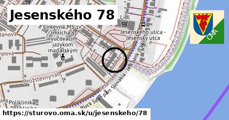 Jesenského 78, Štúrovo