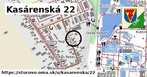 Kasárenská 22, Štúrovo