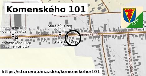 Komenského 101, Štúrovo