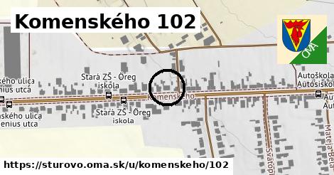 Komenského 102, Štúrovo