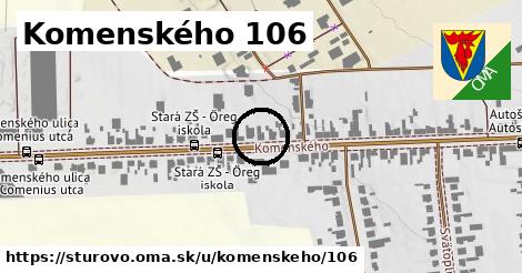 Komenského 106, Štúrovo