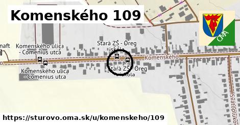 Komenského 109, Štúrovo